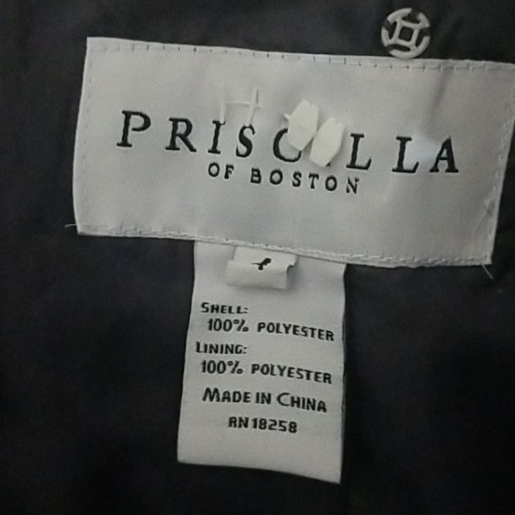 Priscilla of Boston Strapless Short Gown in Purple - Picture 3 of 4